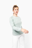 Sweat-shirt Bio col rond manches raglan femme - Réf: K481 - Kariban_2