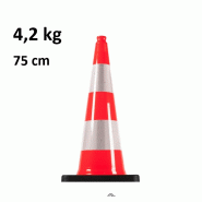 Cône de chantier 75 cm_2
