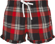 Short femme à motif tartan - flanelle 100% coton - Réf: SK082 - Skinni Fit_2