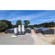 Tunnel d'élevage en pieds droits de 8.70m de large sur caillebotis_2