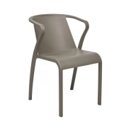 Fauteuil en résine FADO - Stamp - Empilable, usage intérieur/extérieur, recyclable et anti-UV_2