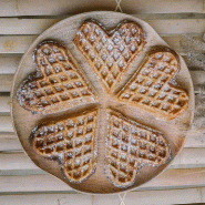 Gaufrier éléctrique simple ouverture 180° Coeur | Krampouz - WECBQA_2