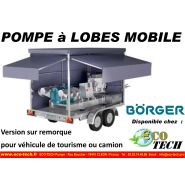 Pompe mobile avec motorisation thermique ou électrique