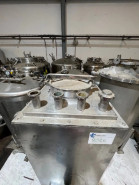 Cuve en acier inoxydable d'occasion 500 litres avec veste et serpentin intérieur - référence : c8026_2