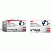 Masque de protection respiratoire FFP3 3M - avec valve - contre la poussière_2
