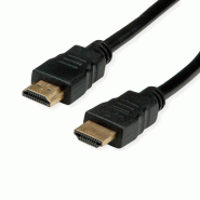 ROLINE RM Câble HDMI High Speed avec Ethernet, noir, 2 m_2