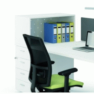Box de rangement sur bureau - Officity - Blanc_2