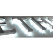 Lettrage 3d pleines inox miroir f 17 - ipsc - relief de 10 à 100 mm_2