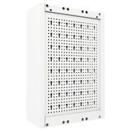 Vidaxl armoire à outils murale style industriel métal gris et noir 145354_2