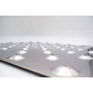 Bande podotactile en inox LABRADOR PODINOX - PMA0385 - dimensions 60 x 41,5 cm - finition peinture oré_2