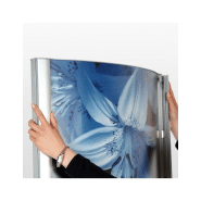 Totem lumineux recto/verso en métal et aluminium anodisé - Format jusqu'à 80x170 cm_2