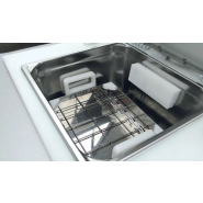 Laveur-désinfecteur automatique à ultrasons industriel - modèle encastrable SNC Digital 17-EDK7 - vrac/cassettes - Gamasonic_2