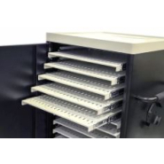 Chariot NoteCart Unifit - 16 ordinateurs portables jusqu'à 17 pouces - Conception métallique durable_2