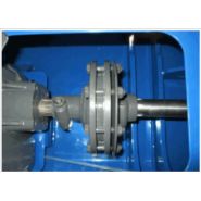 Rotor robuste avec marteaux de 1,7 kg sur le broyeur GV III