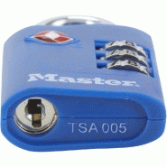 Lot de 2 cadenas à combinaison MASTER LOCK - zinc 35 mm - TSA - combinaison programmable_2