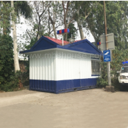 Maison de garde de sentinelle - Châssis en acier - Isolation thermique et résistance au feu classe A_2