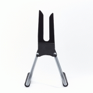 MOTTEZ - Range vélo sur pied B054Q - Compatible tous vélos avec freins à disque et lamelle extra plate_2