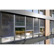 Brise soleil orientable traditionnel - Lame galbée 80 mm - Fabrication sur mesure et qualité professionnelle_2