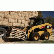 Chargeurs compacts rigides sur pneus caterpillar 246d_2