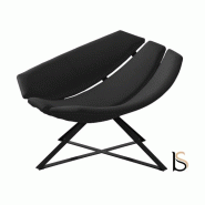 Fauteuil Radar - Softline - Feld Noir 859_2