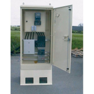 Armoire électrique de chantier outdoor, avec ventilations naturelles par chicanes hautes et basses - électricité bleue - grolleau_2