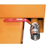 Bacs à copeaux AG_SGU 300 à 2000 L - Étanche huile et eau - Charge 750 à 1500 kg_2