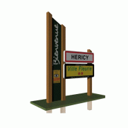 Entrées de ville décoratif en bois_2