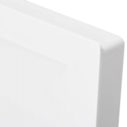 Vidaxl niche de douche avec 3 compartiments blanc mat 41x99x9 cm 151399_2