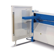 Cisaille à tôle motorisée Metallkraft MTBS 3102 - Construction robuste - Butée arrière manuelle - Lame Premium pour inox_2