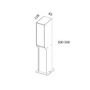 Mr. Help - borne de distribution d'énergie fixe - Inverlight - acier inoxydable AISI 316L - alimentation 220-240V_2