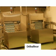 Déballeur de couvercles/convoyeur magnétique boites - constructeur  magnétec_2