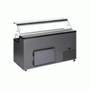 Vitrine pour glace en bac Anthracite RAL 7016 - 306 L | Tefcold - MIRABELLA9_2