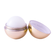 Baume à lèvres - Étui rond métallique - Couleur rose - Poids 24g_2
