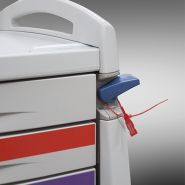 Avalo - Chariot médical d'urgence pédiatrique - Capsa Healthcare - grande zone de travail et tiroirs à code couleur_2