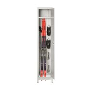 Armoire à ski avec sèche-bottes - 2 paires - Chauffage électrique intégré - Tôle d'acier galvanisé_2