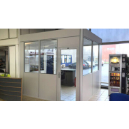 Structure d'atelier en kit avec plafond et 4 faces