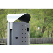 Poubelle publique Dara PA694SMO - acier traité Ferrus - résistant à la corrosion_2