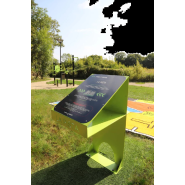 Tapis cardio avec zones définies et application Freetness - LA PISTA_3