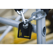 Cadenas SRP 60 mm à combinaison modifiable - Corps en acier - Haute résistance anti-crochetage et anti-coupe_2