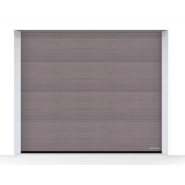 Porte de garage sectionnelle anti-effraction RenoMatic - rainure L, surface Slategrain, motorisée, panneaux isolants 42 mm_2