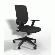 Siège de bureau Tertio avec système contact permanent - Sokoa - Noir, Réglable hauteur_0
