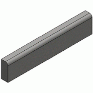 Bordure en béton P1 - Classe T - 1 m - Norme NF - Fabrication Française - Alkern_2