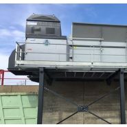 Broyeur de végétaux pour déchetteries  ARES  ( Version à quai ou à plat )_2