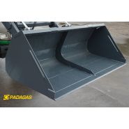 Godet à grains KB - Padagas - Acier renforcé 16 mm - Poids 280 à 310 kg_2