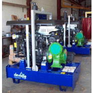 Groupe motopompe inondation sur mesure - petit et gros débit - devalle eau et force_2