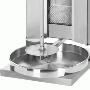 Grill Döner kebab gaz 1 brûleur max 5 kg - moteur en haut_2