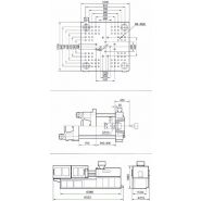 HX 406 - Presse à injection plastique Hysion - Capacité d’injection 1859 cm3 - Haute vitesse et précision_2