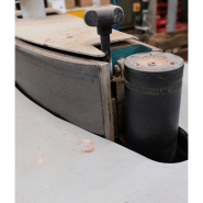 Ponceuse de chants droit et courbe avec oscillation, plan de travail inclinable et monte/baisse électrique - ACM OBS 150 ARCO_2