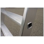 G303408 - Passerelle double accès à marchettes de 80 mm - Gentner et Fils - Hauteur plate-forme : 1,87m - Aluminium strié_2