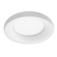 Plafonnier Fred L LED 25W - 1850 lm - 3000K - Noir - Diamètre 298 mm - Aluminium et polycarbonate opale - IP40_2